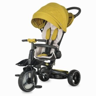 Triciclo de bebé Coccolle Alto multifunctional Mustard - ref RO337010540